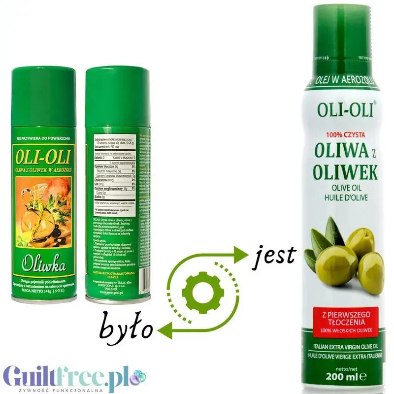 OLI-OLI, 100% Czysta Oliwa z Oliwek w spray'u 200ml
