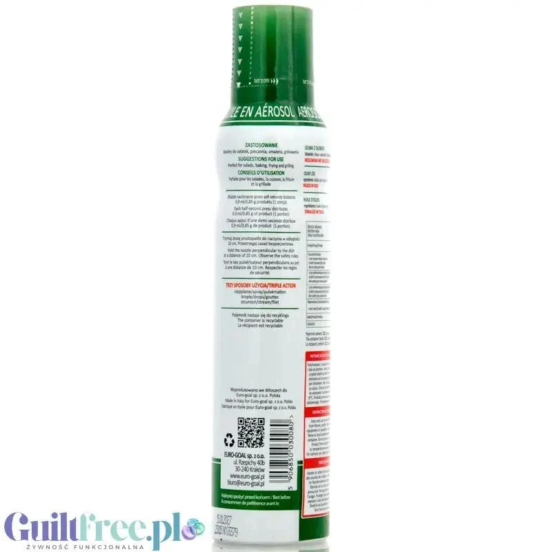 OLI-OLI, 100% Czysta Oliwa z Oliwek w spray'u 200ml