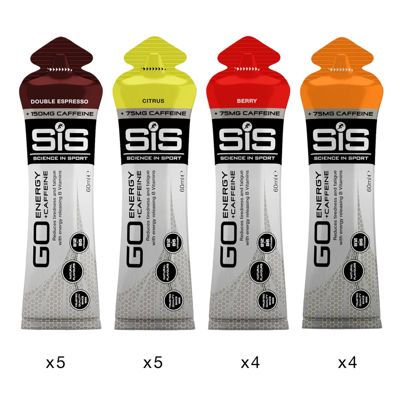 SiS GO Energy + Caffeine Gels