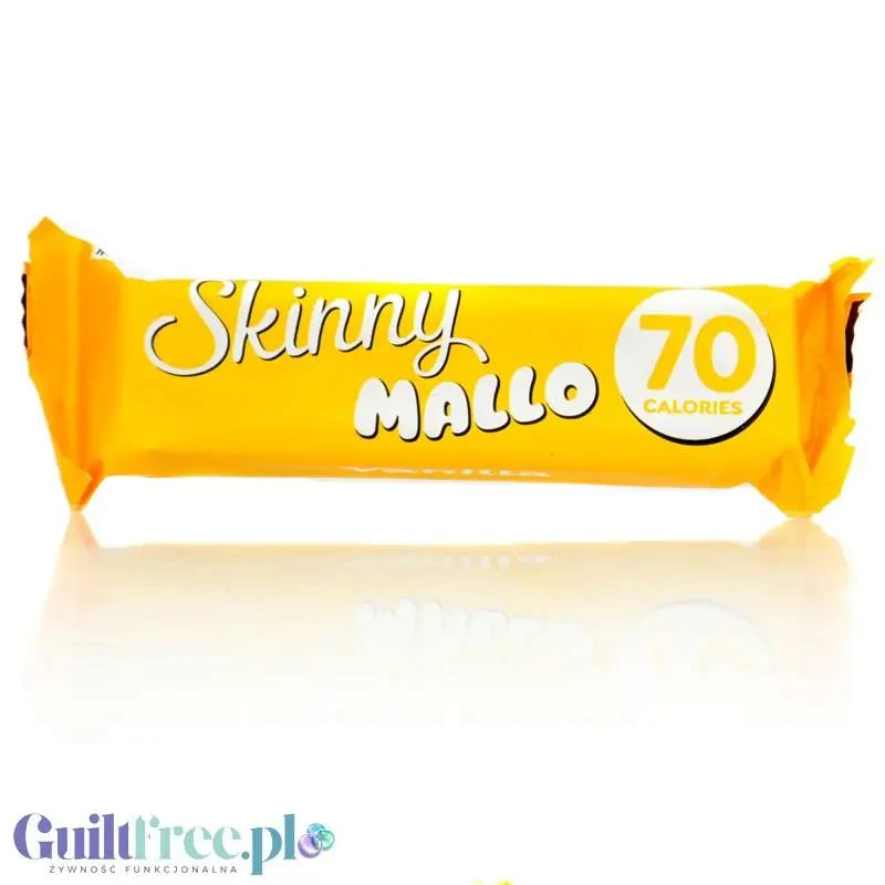 Skinny Mallo Vanilla Bar 70kcal - batonik zbożowy z piankami marshmallow