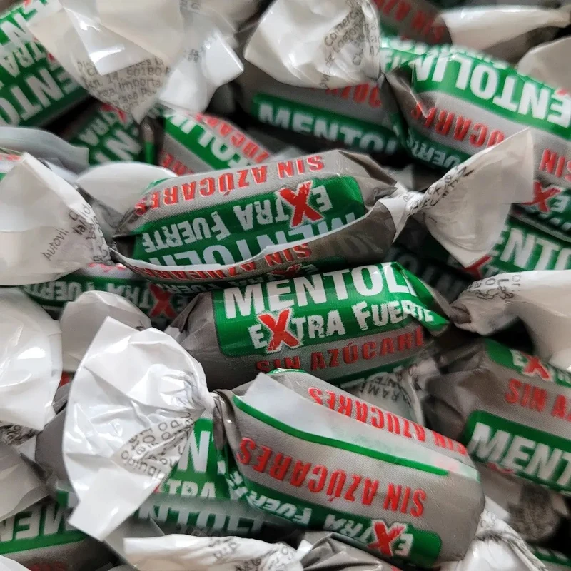 Mentolin Extra Fuerte - MOCNO (!) mentolowo-eukaliptusowe cukierki bez cukru na wagę
