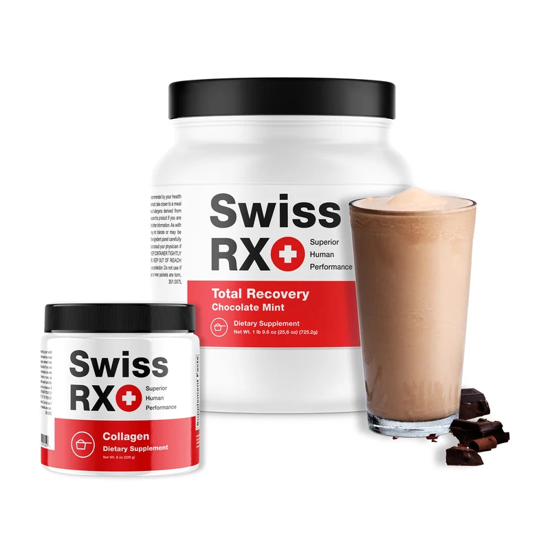 SwissRX Total Recovery + Collagen Bundle