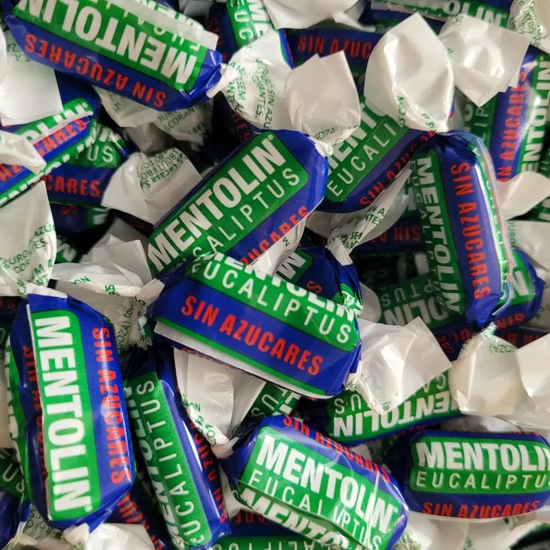 Mentolin Eucaliptus - mentolowo-eukaliptusowe cukierki bez cukru na wagę