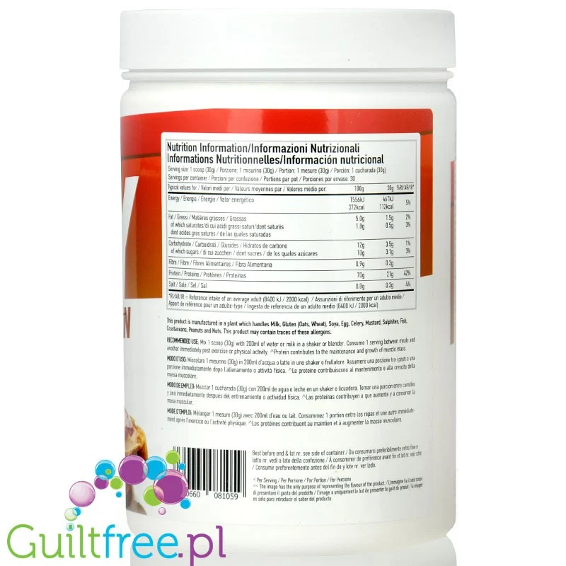 Per4m Whey Advanced Protein Peanut Butter Jelly 900g - gęsta odżywka białkowa WPC, WPI & MPC