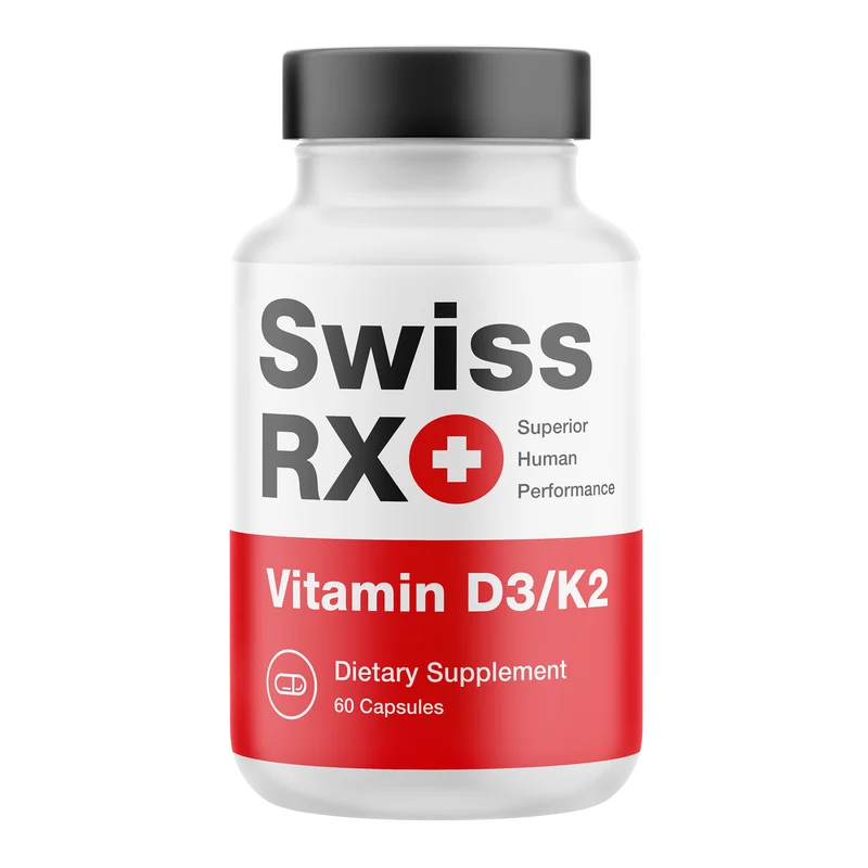 SwissRX Vitamin D3/K2 (Capsules)