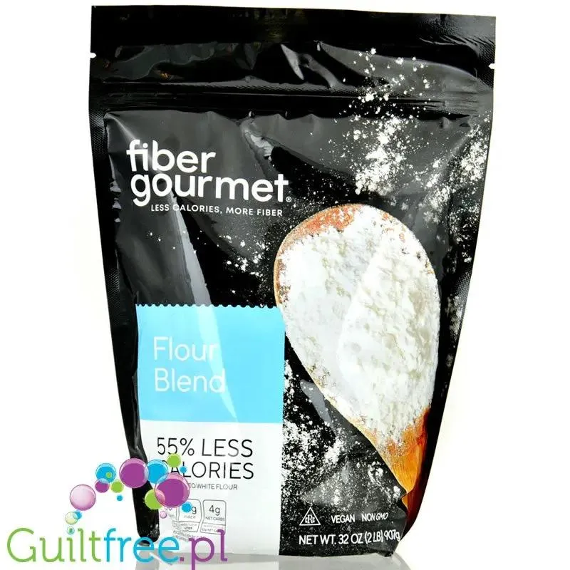 Fiber Gourmet Flour Blend - błonnikowa keto mąka niskowęglowodanowa 55% mniej kcal