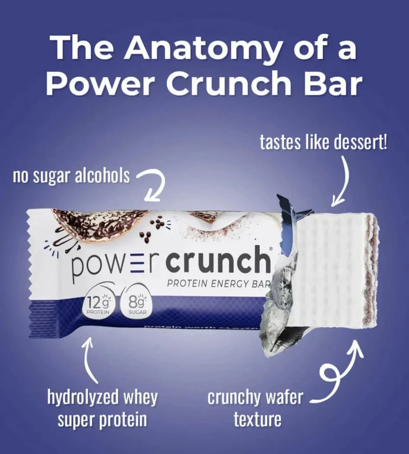 Power Crunch Chocolate Chip Cheesecake - proteinowy wafelek o smaku sernika z białą i mleczną czekoladą