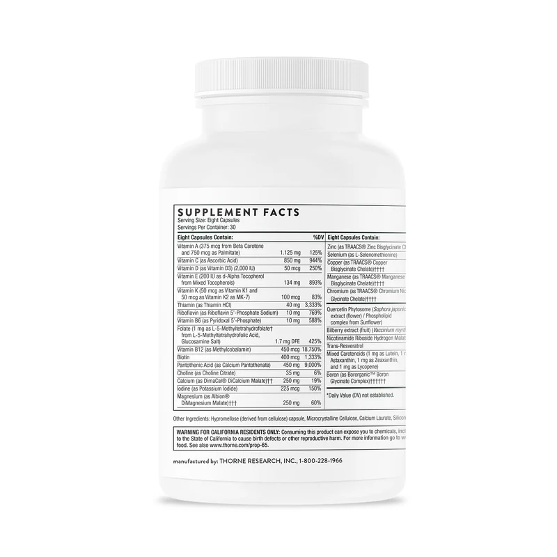Thorne Advanced Nutrients
