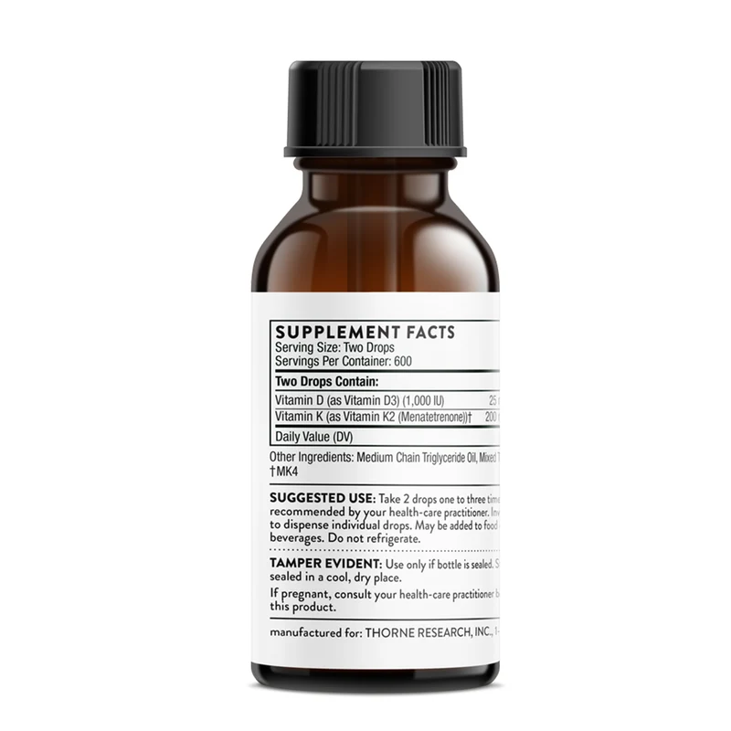 Thorne Vitamin D/K2