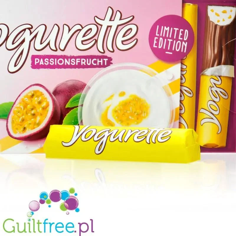 Yogurette Passionsfrucht (CHEAT MEAL) - batoniki czekoladowe z masą o smaku marakuji