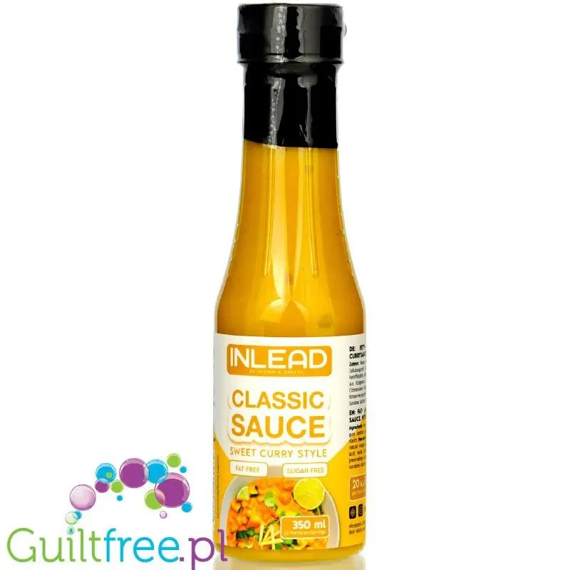 Inlead Classic Sauce Sweet Curry - sos curry bez cukru i bez tłuszczu tylko 32kcal
