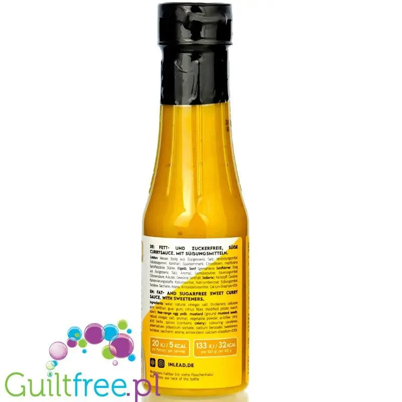 Inlead Classic Sauce Sweet Curry - sos curry bez cukru i bez tłuszczu tylko 32kcal