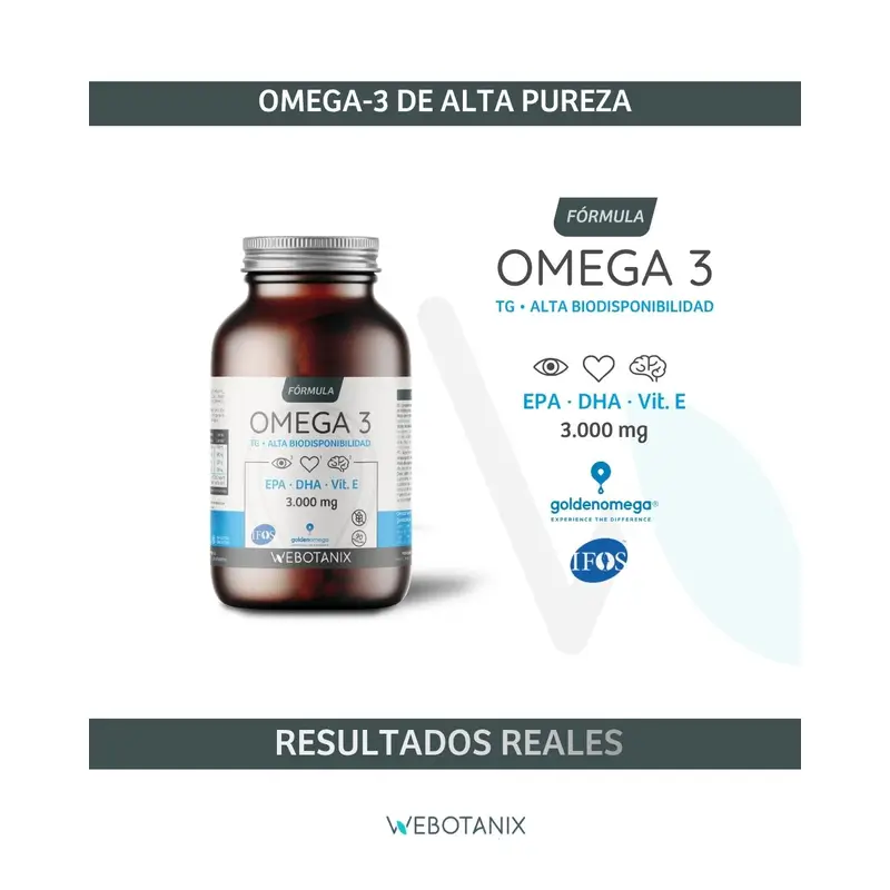 Webotanix Omega-3 Formula, 90 softgels