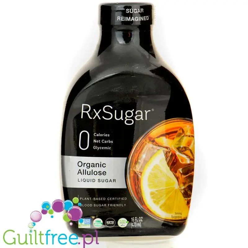 RxSugar Allulose 473ml - słodzik, alluloza w płynnym syropie