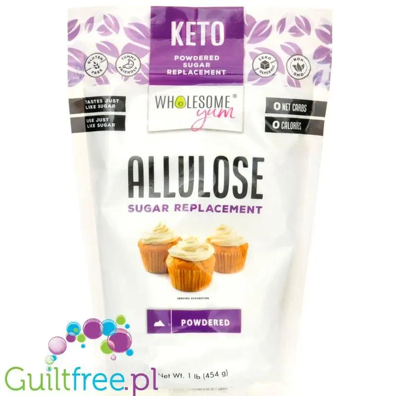 Wholesome Allulose Powder 454g - słodzik aluloza w proszku, puder
