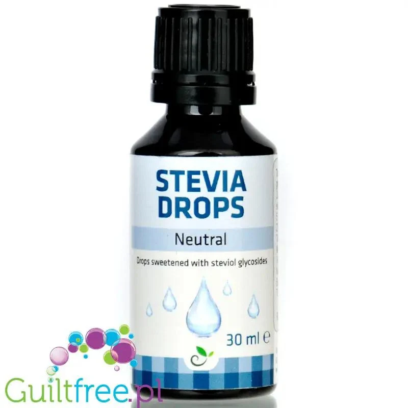 Sukrin Stevia Drops Neutral - kropelki słodzące ze stewią