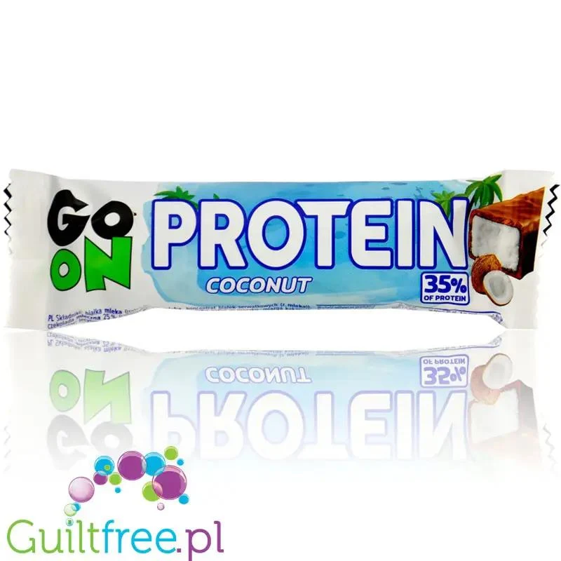 Sante Go On Protein Coconut - wysokobiałkowy baton kokosowy w mlecznej czekoladzie