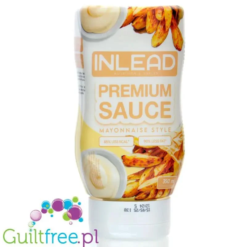 Inlead Premium Sauce Mayonnaise - niskotłuszczowy majonez bez dodatku cukru, 96kcal