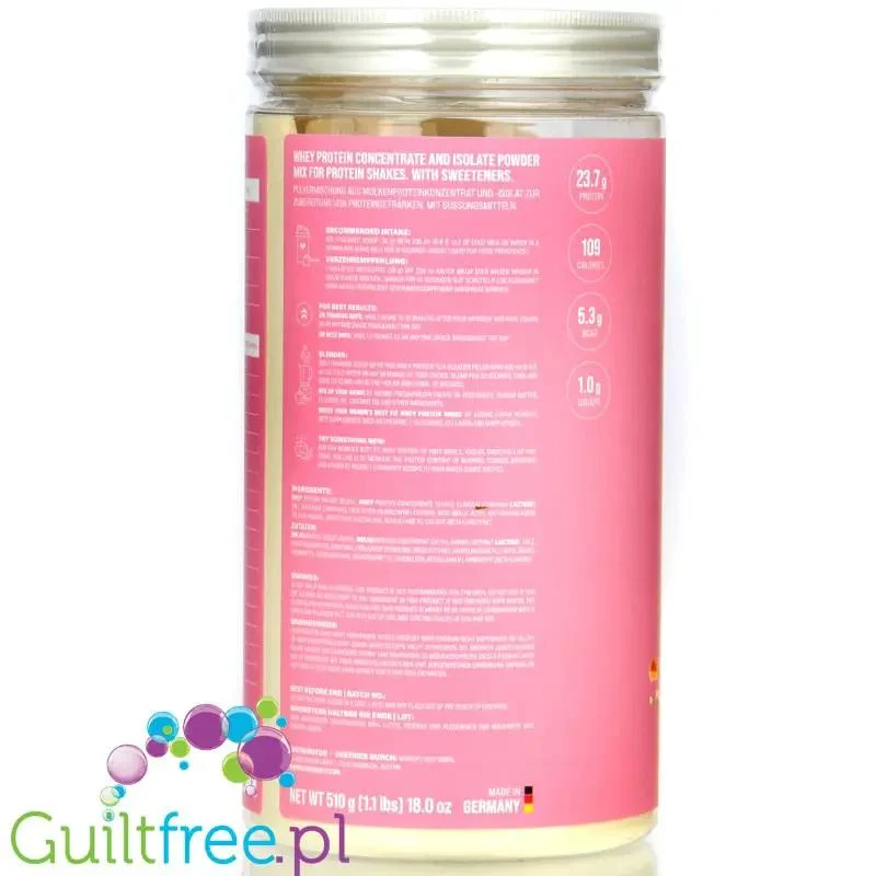 Women's Best Fit Pro Whey Salted Caramel 510g - odżywka proteinowa dla kobiet, smak Solony Karmel