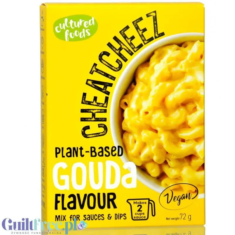Cheatcheez Plant Gouda Cheese - wegańska mieszanka na sos i dip o smaku serowym