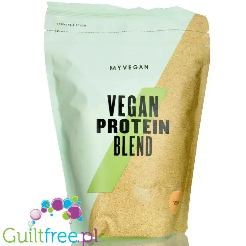 MyProtein Vegan Protein Blend Vanilla 0,5KG - wegańska odżywka białkowa bez soi i cukru