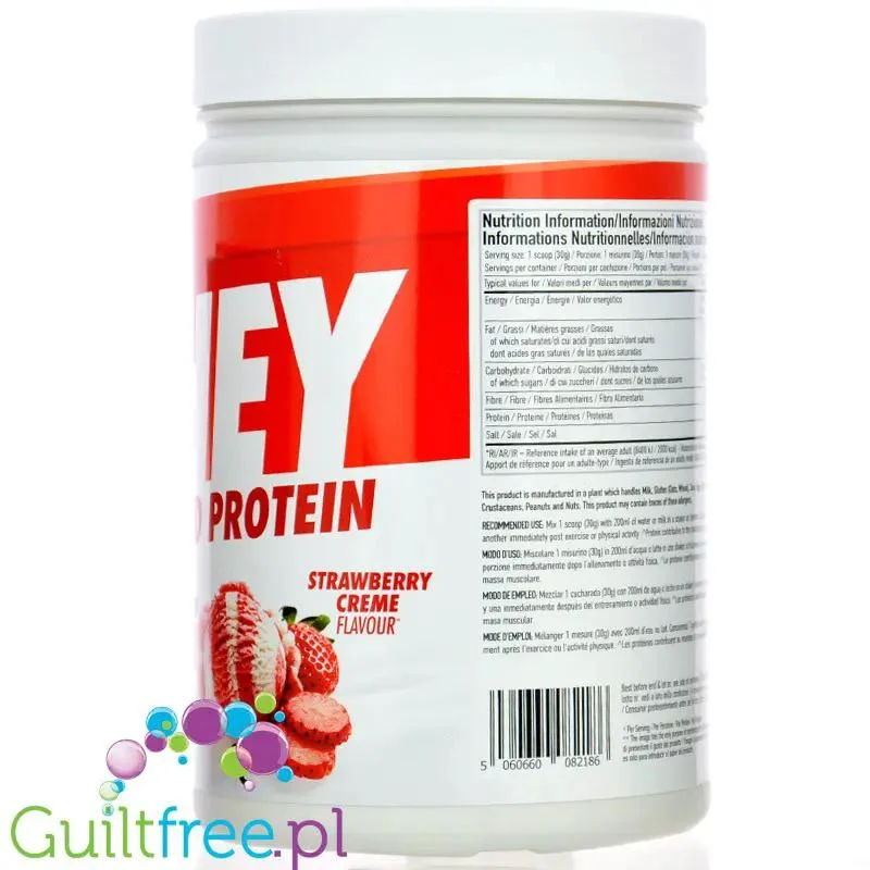 Per4m Whey Advanced Protein Strawberry Creme 900g - gęsta odżywka białkowa WPC, WPI & MPC, Krem Truskawkowy