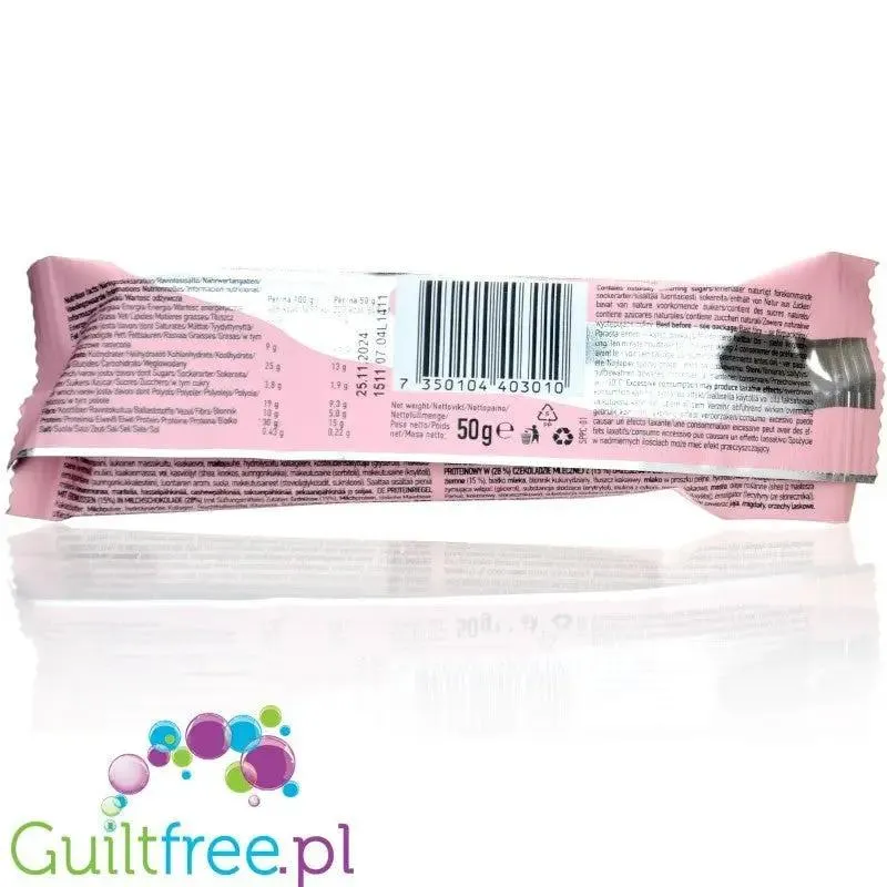 N!ck's Nicks Salty Peanut Protein Bar 203 kcal - baton proteinowy w czekoladzie mlecznej z Orzeszkami Ziemnymi