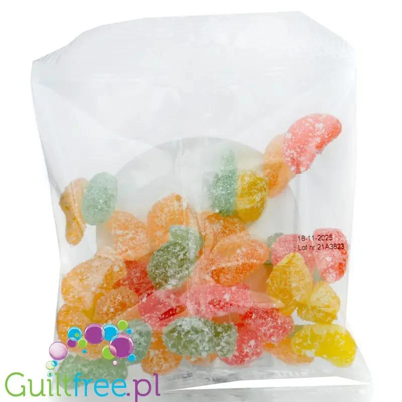 Damhert Gomfruit Fruit Gum - bezglutenowe żelki owocowe bez cukru (Cytryna, Pomarańcza, Truskawka & Wiśnia)