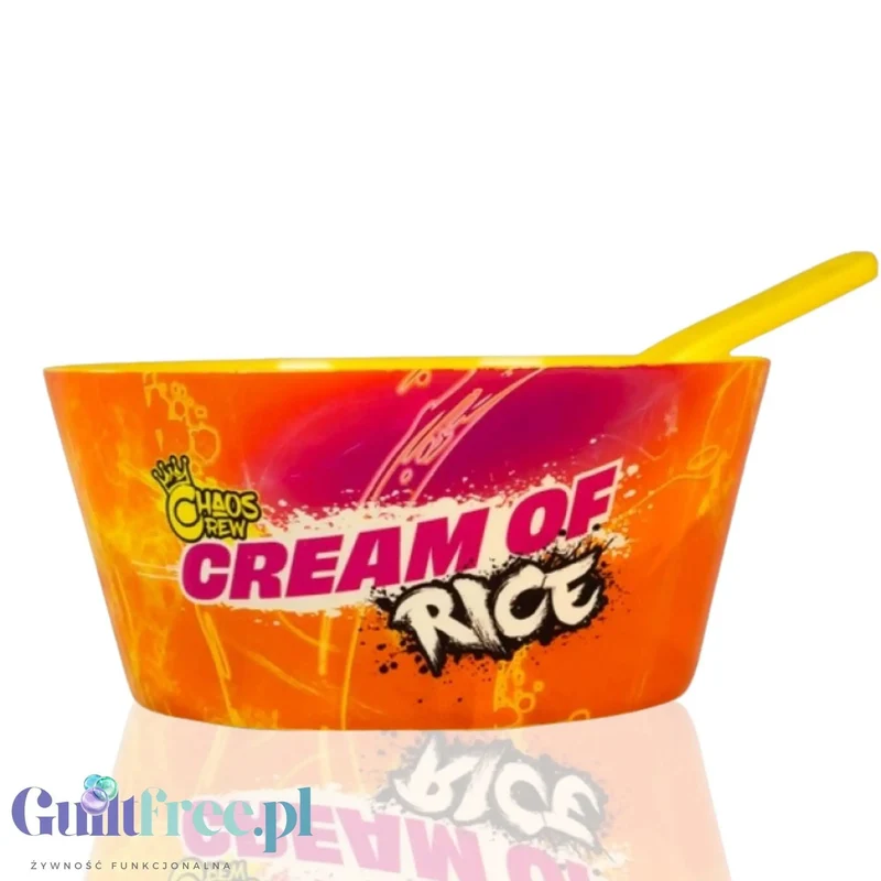 Chaos CRew miseczka z łyżką - do owsianki & cream of rice