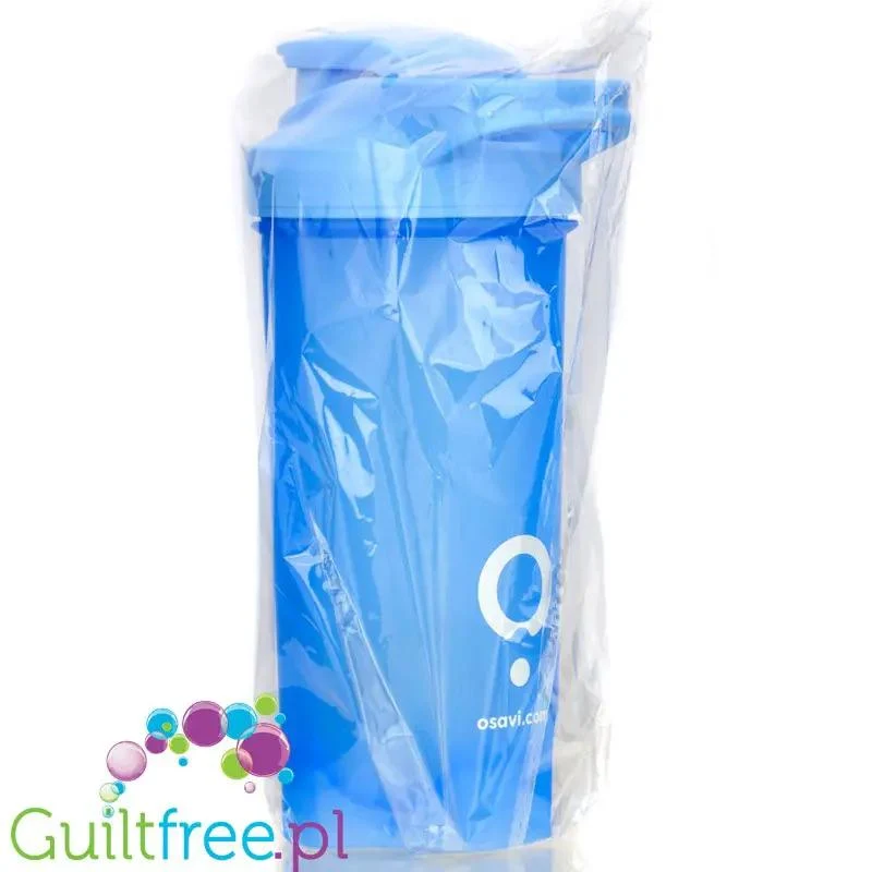 Osavi Shaker Blue 700ml - szejker błękitny z kulką mieszającą