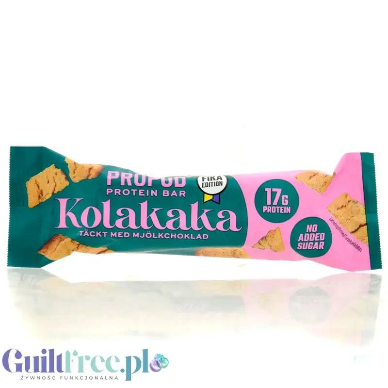 NJIE ProPud Kolakaka - szwedzki baton proteinowy bez cukru i oleju palmowego, 17g białka