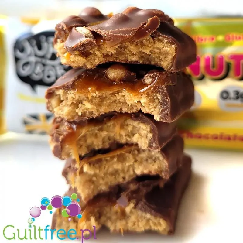 YuBi Bar Protein Bar Peanut 99kcal - wegański baton proteinowy bez cukru 10g białka