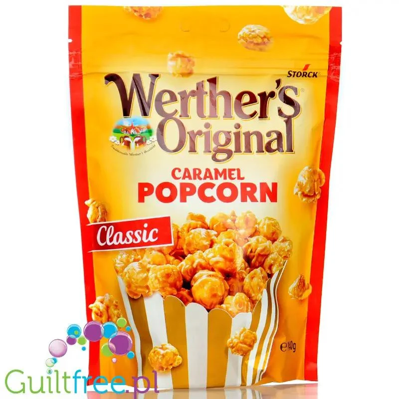 Werther's Original Caramel Popcorn Classic (CHEAT MEAL) - karmelizowany popcorn