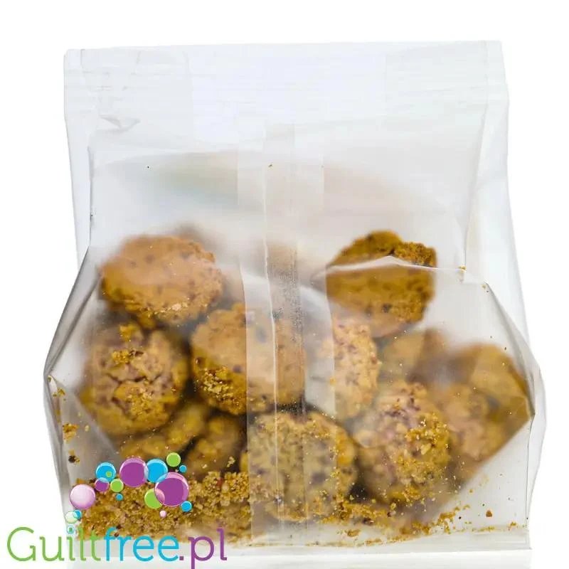 Glutenex O!Kruchy Owsiane - wegańskie bezglutenowe ciasteczka owsiane z żurawiną i jabłkiem bez dodatku cukru