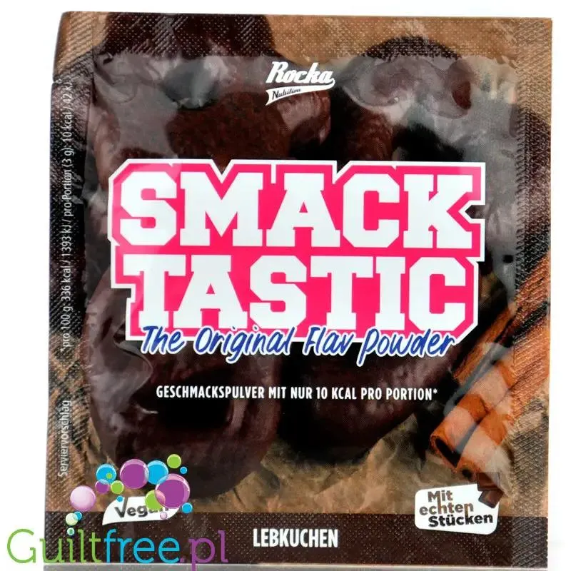 Rocka Nutrition Smacktastic Lebkuchen 15g - wegański słodzący aromat Pierników w czekoladzie