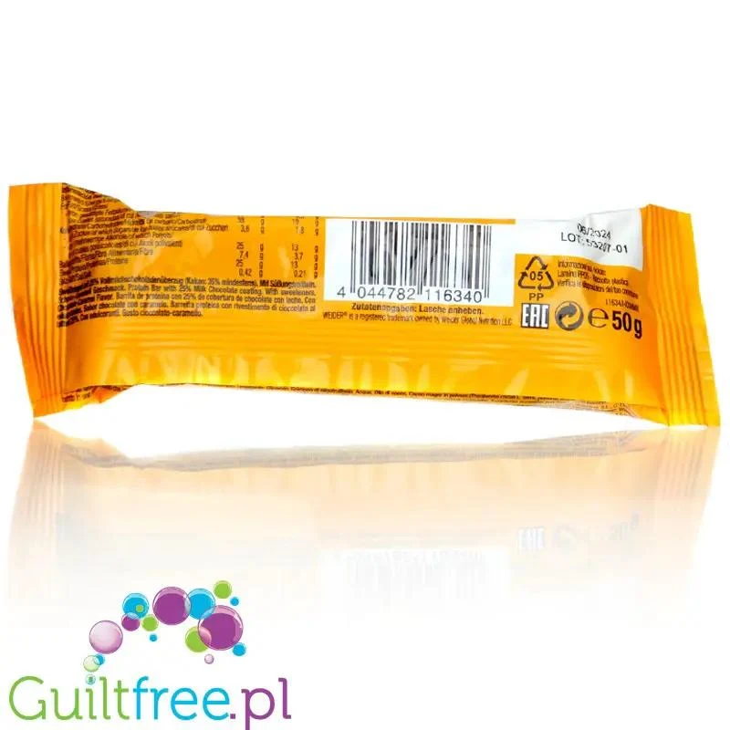 Weider Joe's Soft Bar Chocolate Caramel - baton proteinowy 173 kcal i 13g białka