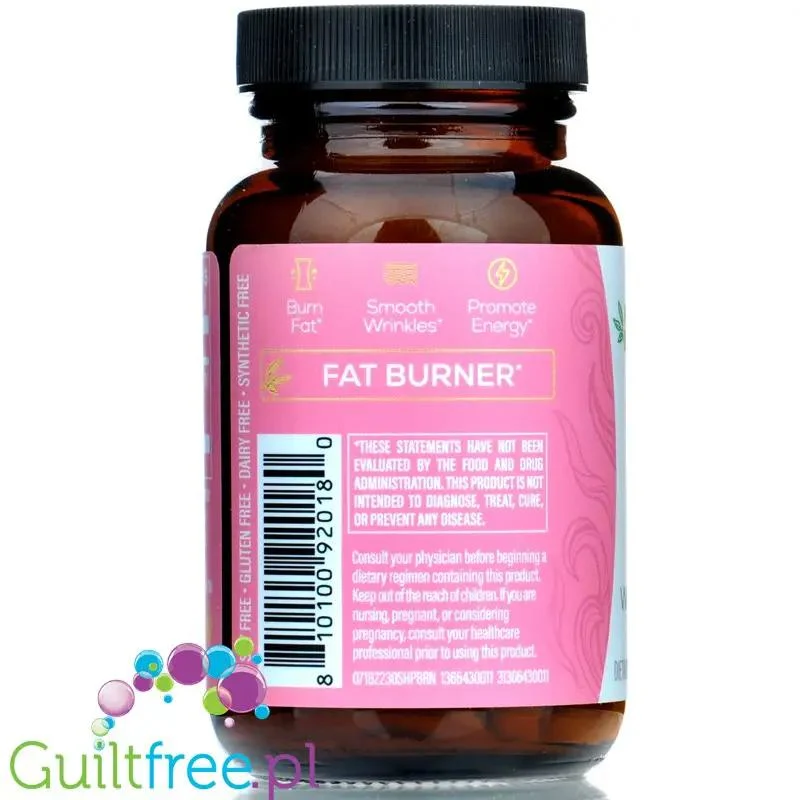 Sunwarrior Burn Weight Management - wegańskie kapsułki z Oligonol® z liczi i zielonej herbaty