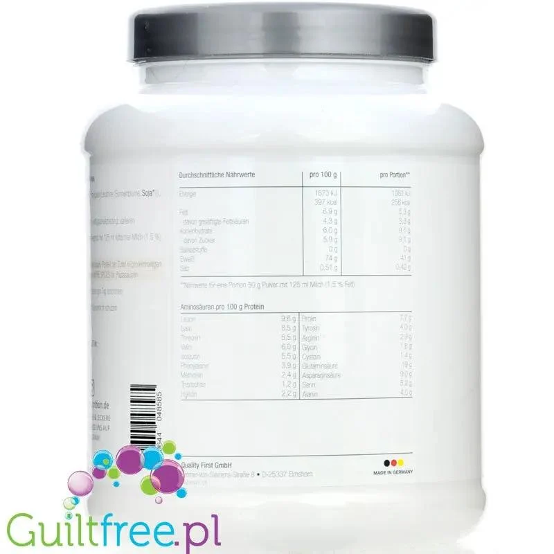More Nutrition Total Protein Sahne 0,6kg - game changer! niesłodzona odżywka kazeinowa o smaku śmietanki