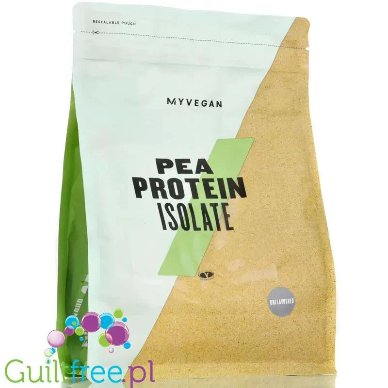 MyProtein Vegan Pea Protein Isolate Unflavored 1kg - izolat białka grochu 100%, bez słodzików i aromatów