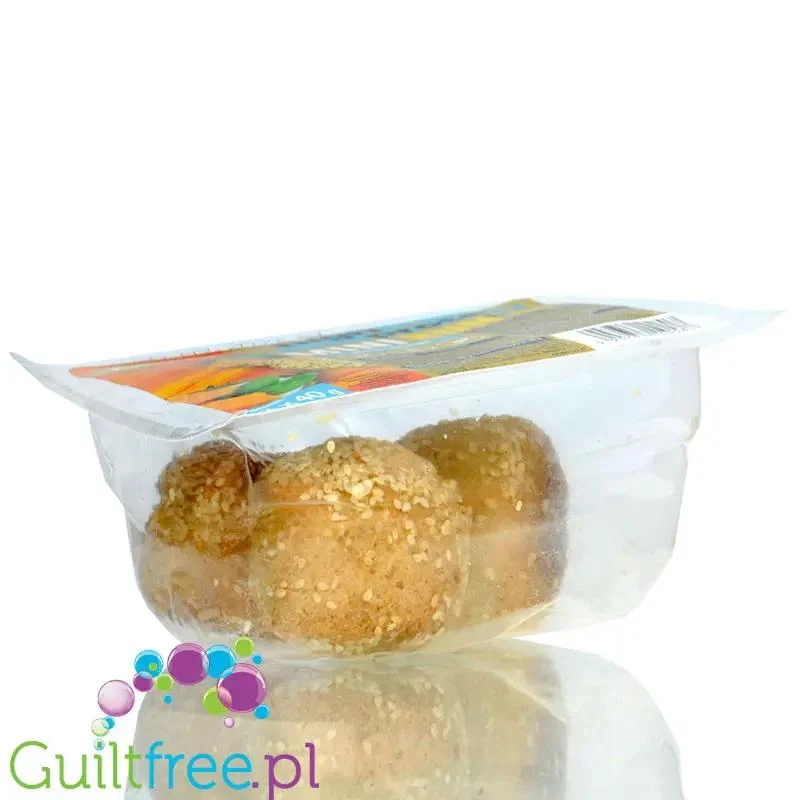 Balviten High Protein Sesame Mini Bun - bezglutenowe mini bułeczki proteinowe z sezamem