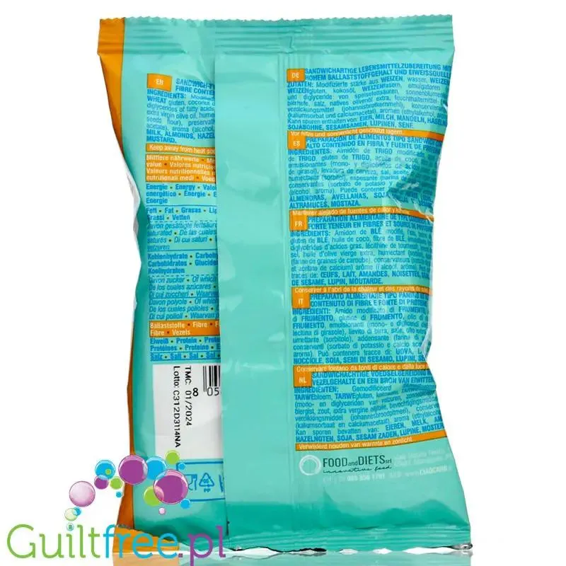 Ciao Carb High Fibre LowBun Natural - keto bułka naturalna 11g błonnika & 6g białka