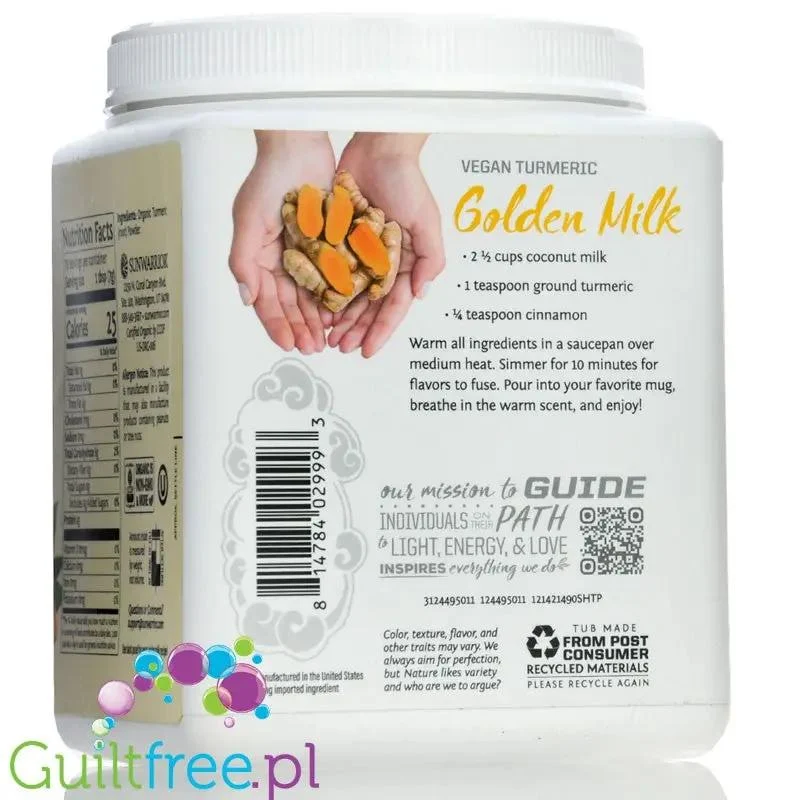 Sunwarrior Harvest Turmeric Root Powder - organiczna kurkuma bez GMO
