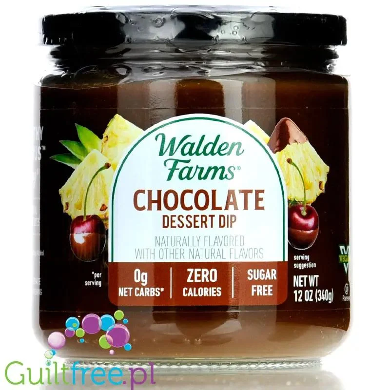 Walden Farms Chocolate Dip USA - dip czekoladowy zero kalorii bez sukralozy