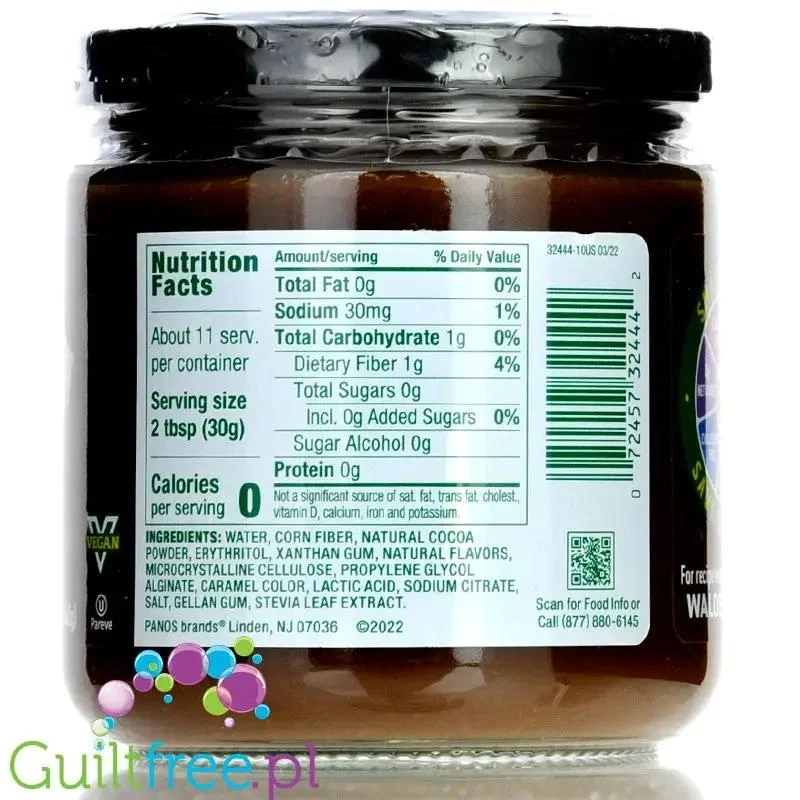 Walden Farms Chocolate Dip USA - dip czekoladowy zero kalorii bez sukralozy