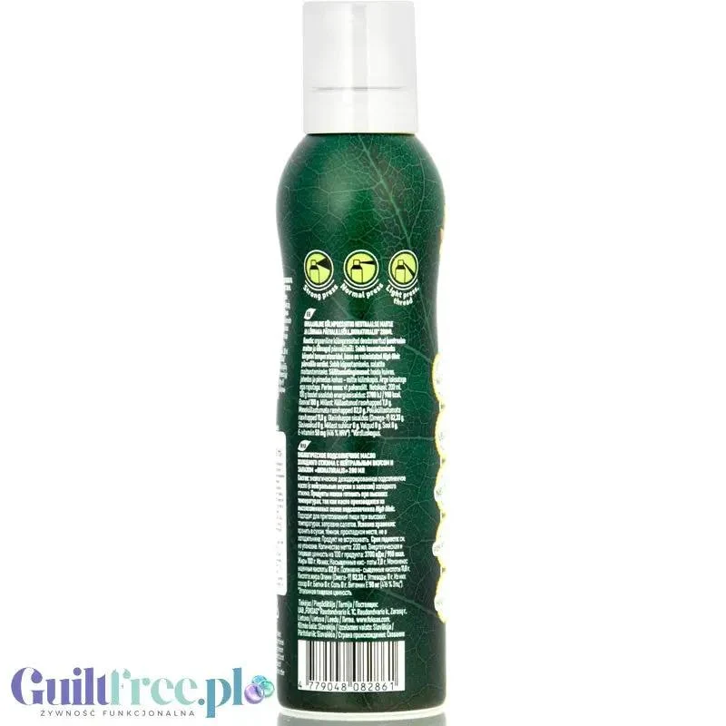 Bio Naturalis Organic Sunflower Oil - olej słonecznikowy tłoczony na zimno do Air Fryera w spray'u