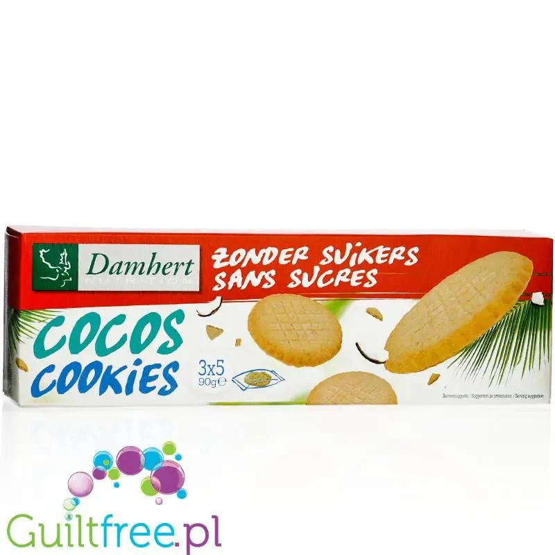 Damhert Cocos Cookie - ciastka kokosowe bez dodatku cukru