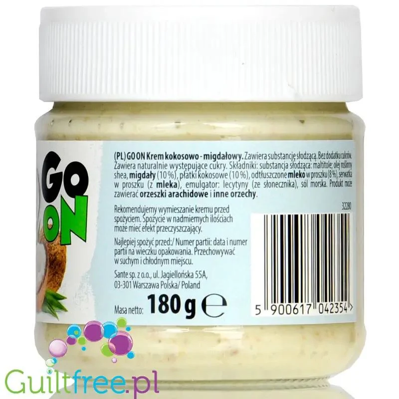 Sante GoON CocoNut Cream - krem kokosowo-migdałowy bez dodatku cukru