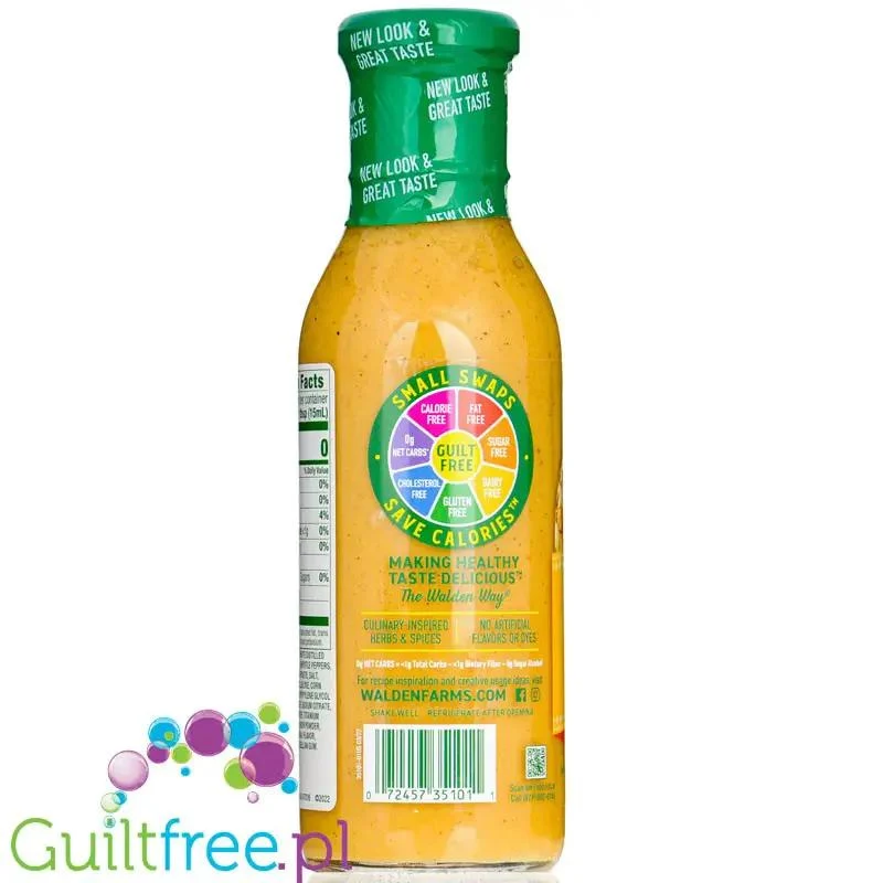 Walden Farms Street Taco Sauce Creamy Chipotle USA - pikantny dressing sałatkowy 0kcal z erytrolem