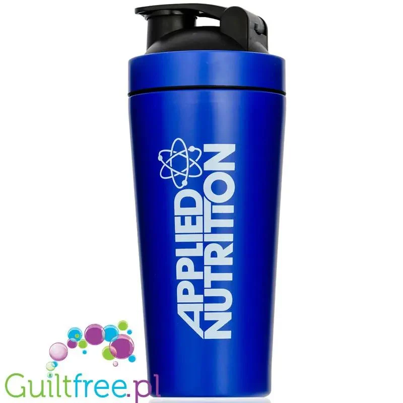 Applied Nutrition Stainless Steel Shaker Blue 750ml - metalowy shaker bez BPA