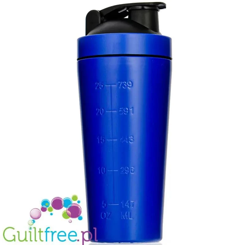 Applied Nutrition Stainless Steel Shaker Blue 750ml - metalowy shaker bez BPA